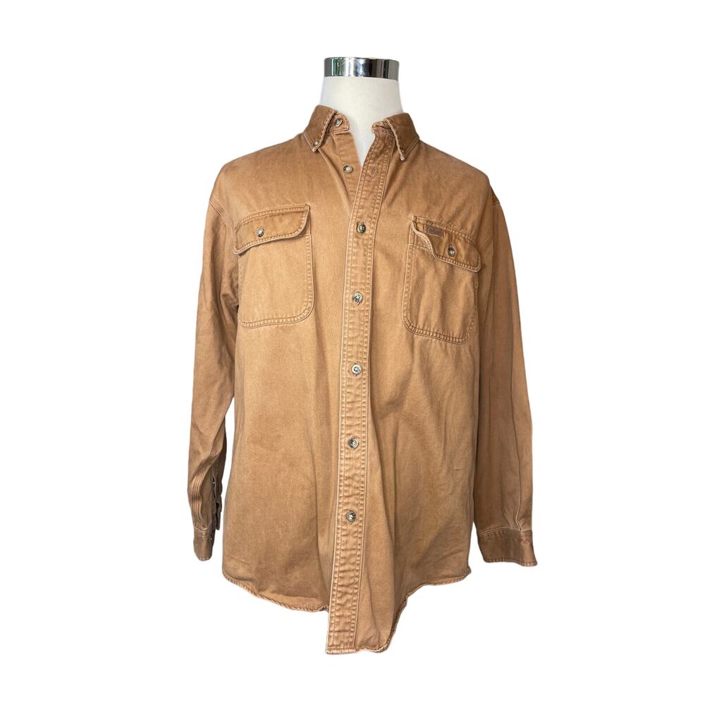 Carthartt Heavyweight Canvas Work Shirt - Long-Sleeve - Men's Large